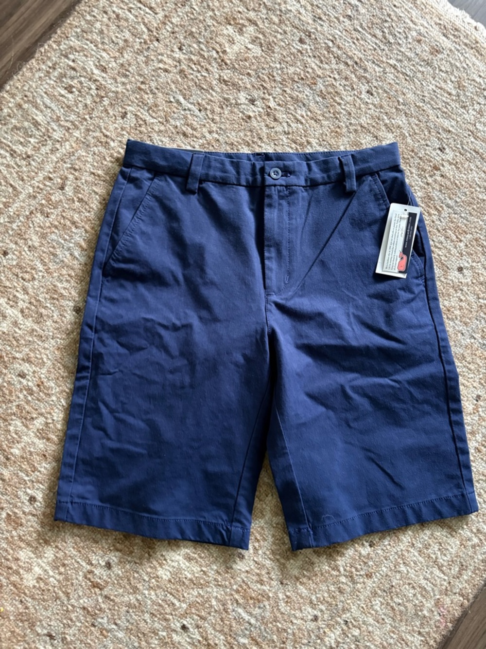 Vineyard Vines Boys size 16 breaker shorts navy